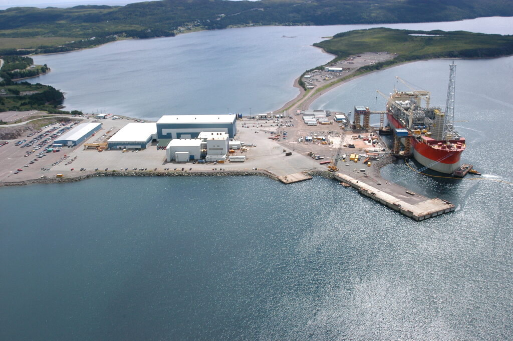 Image of Vinmart Global's Marystown fabrication facility